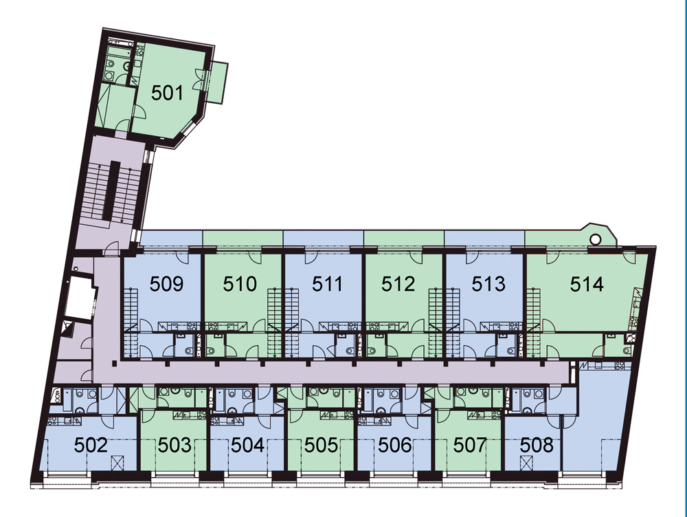 Páté nadzemní podlaží